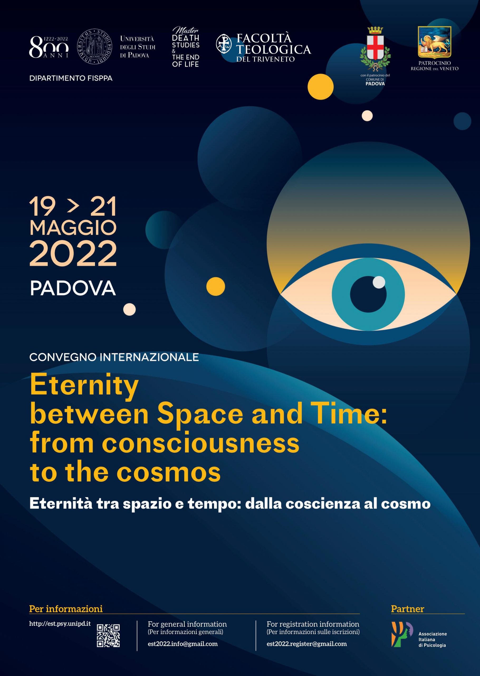 Eternity between Space and Time: from consciousness to cosmos